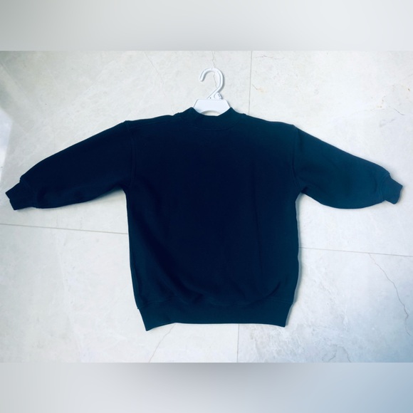 New! Ralph Lauren Navy Blue Polo Bear Embroidered Sweatshirt. Size 4T - Picture 4 of 7